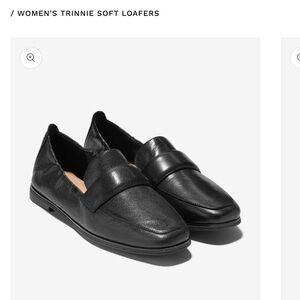 Cole Haan Trinnie Soft Loafer in black leather flats size 9 B